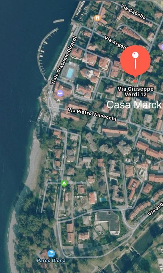 Apartamento Casa Marck Maccagno Exterior foto